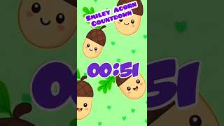 2-Minute Happy Acorn Timer – Cozy Fall Focus Countdown