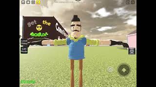 hello neighbor t pose ( scary alert)