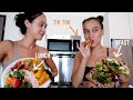 WHAT I EAT IN A DAY (we tried viral tik tok foods)