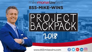 Mike Morse Law Firm - Project Backpack 2018