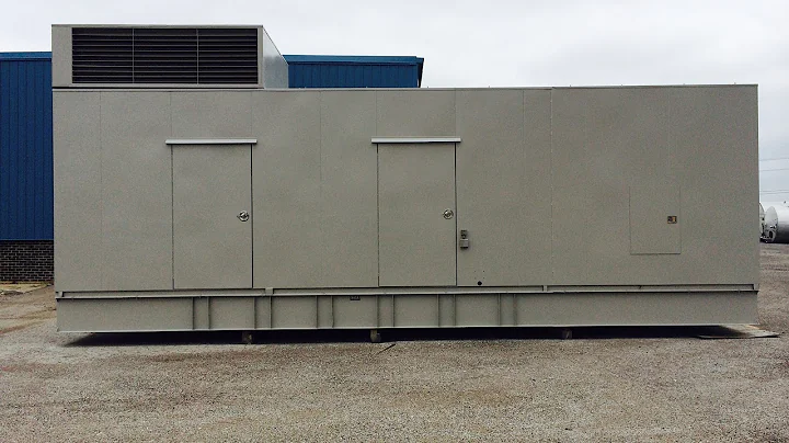 Used- Cummins 1500 kW standby (1250kW prime) diesel generator set - stock # 46947001
