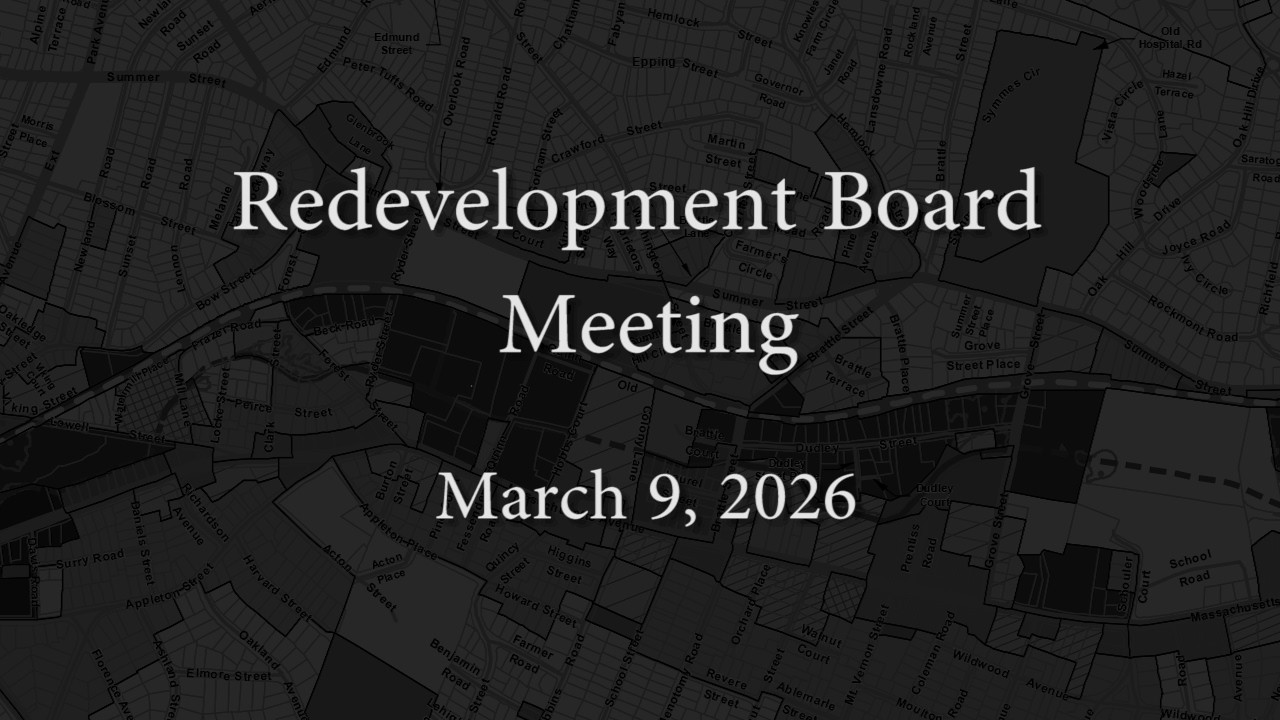 Redevelopment Board Meeting - March 9, 2026