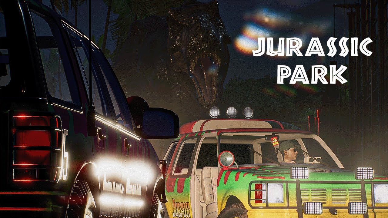 JURASSIC PARK 1993 in Jurassic World Evolution 2 [4k]