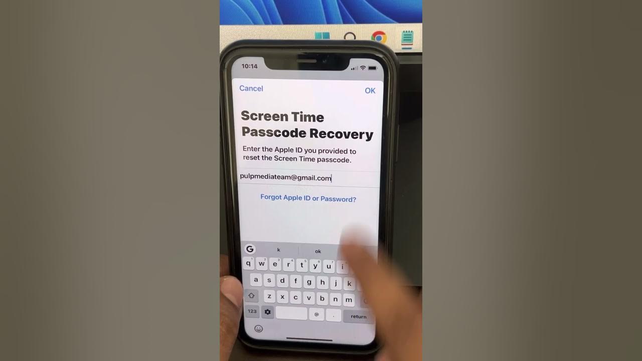 how-to-reset-forgotten-screen-time-passcode-on-iphone-youtube