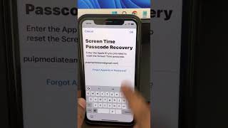 How to reset forgotten screen time passcode on iPhone