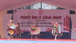 Live pentas Seni Hut RI Ke 78 Desa sumberbening