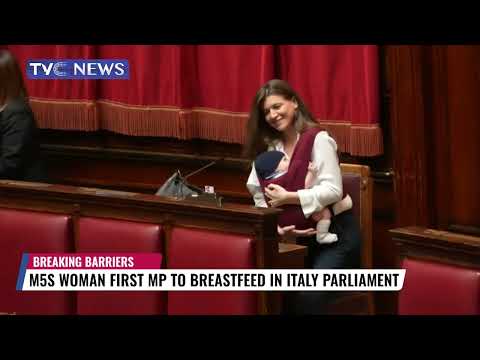 M5S Woman First MP to Breastfeed in Italy Parliament