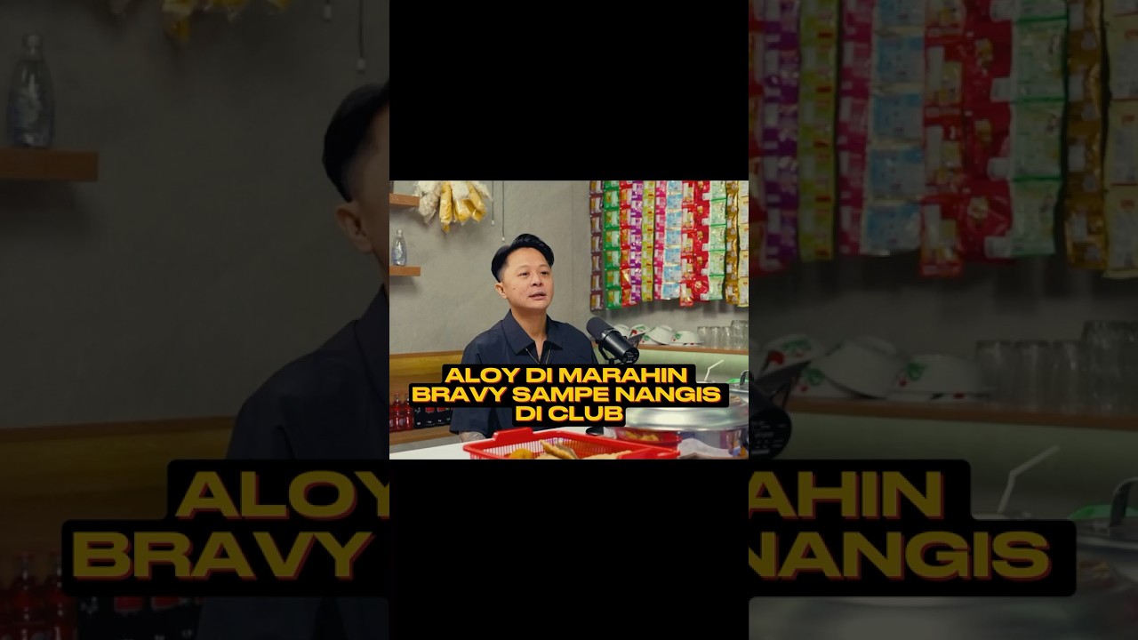 BRAVY MARAHIN ALOY SAMPE NANGIS #kingaloy #bravy #podcast #shorts