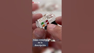 #shorts Instalar conectores ethernet