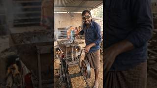 Cow Dung Brick Making Machine 🔥⚙️ | Amazing Desi Village Innovation