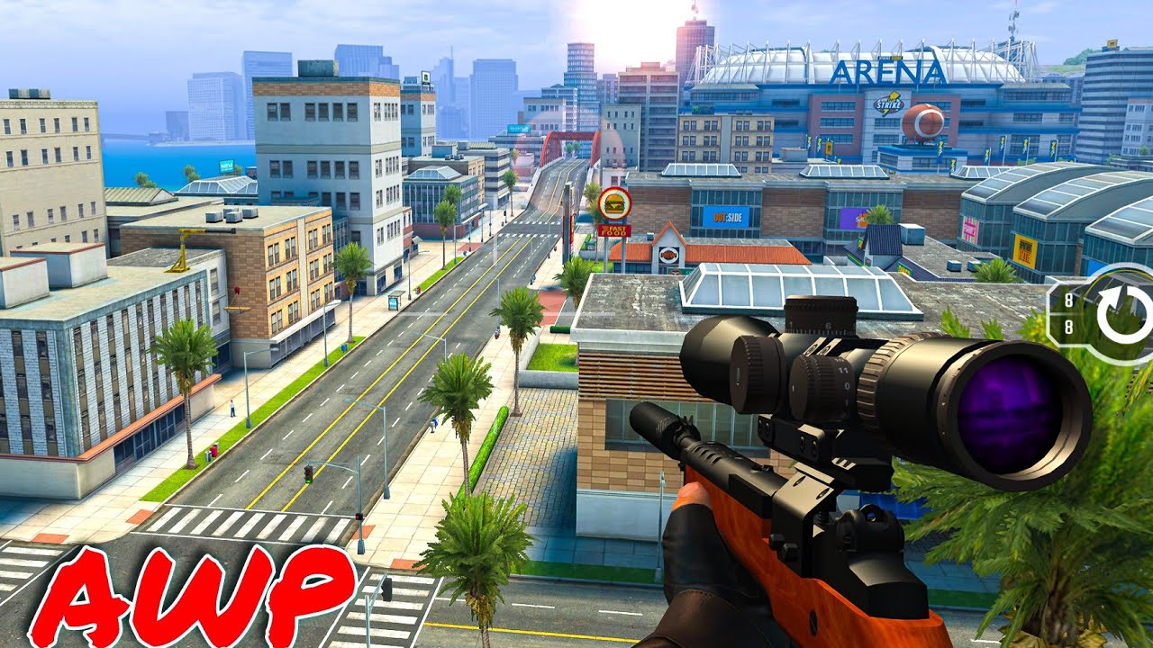 AWP MODE Sniper - Play with Online Random Player !! Best Sniper Game 