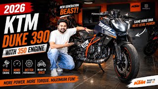 KTM Duke 390 2026 Redesign - New Engine, New Performance, New Problem?
