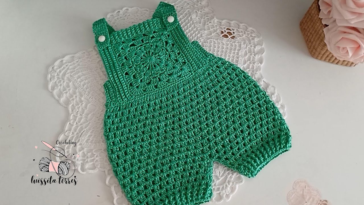 ¡NUEVO! 🥰¡ROPA PARA BEBÉ TEJIDA A CROCHET CON DETALLES UNICOS! AMARAS TEJER ESTA BELLEZA MUY FÁCIL