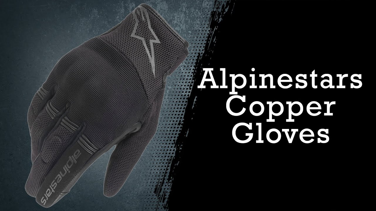 Alpinestars Copper Gloves YouTube