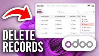 How to Delete Records From XML Files in Odoo | Tutorial 2026