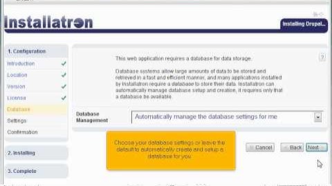 How to install Drupal in Installatron - Installatron Tutorials