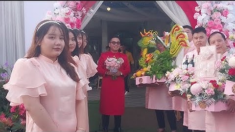 TOÀN CẢNH ĐÁM CƯỚI CON TRAI NSƯT PHƯỢNG HẰNG