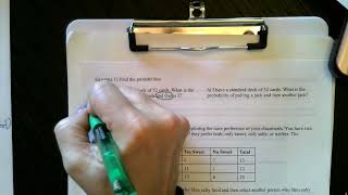 Video Lesson 4.C conditional probability and independence