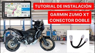 TUTORIAL INSTALACIÓN GPS GARMIN ZUMO XT, EN YAMAHA TÉNÉRÉ WORLD RAID, CON CONECTOR DOBLE