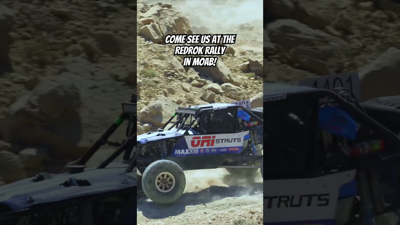 Come See ORI Struts Factory Racing at The REDROK Rally in Moab, Utah!