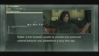 Metal Gear Solid 4 - Snake Kills a Wolf