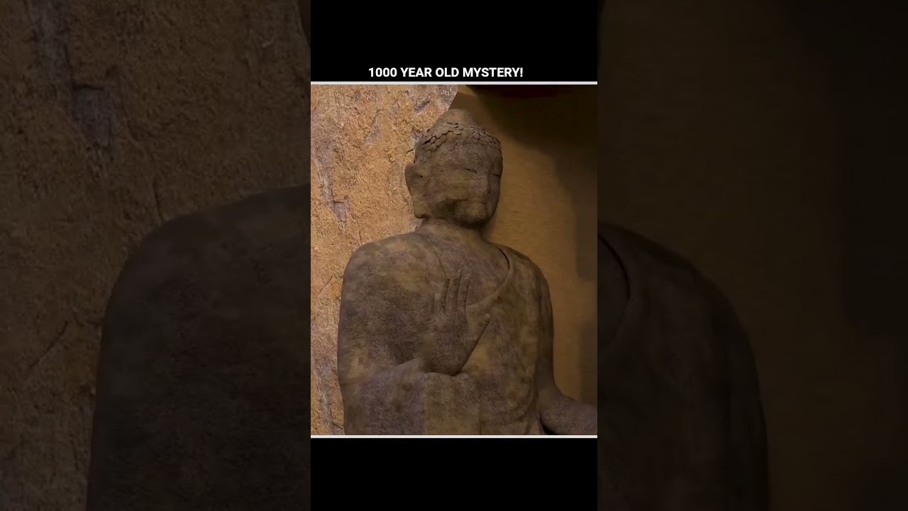 How was the 10-storey statue made inside the mountain? 😱  