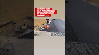 ASPHALT GONE WRONG!! #asphalt #paving #oddlysatisfying #explore #shorts #satisfying #fyp #shorts #fy