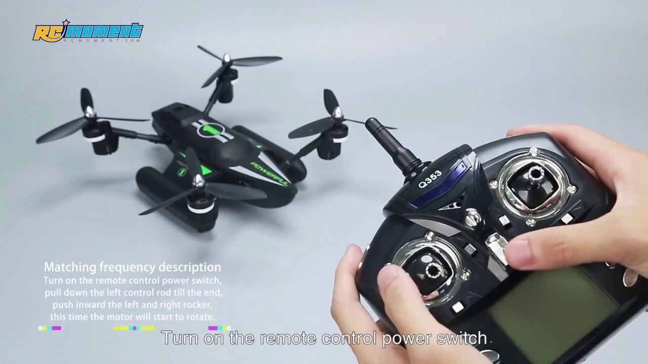 WLtoys Q353 Triphibian AirGroundWater Headless Mode RTF Drone