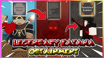 Rune Slayer How To Get New Legendary Katana, Tarnished Kubikiri Fast Location + Full Guide!