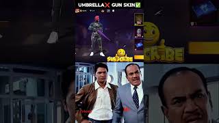 umbrella☂️ ❌gun skin 🔫 #freefire #gaming #subscribe #mychannel
