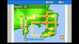 Pokemon Fire Red Viridian City and Victory Road