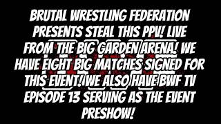 BWF STEAL THIS PPV! 2021 Match Card Promo