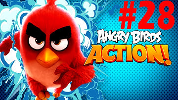 Angry Birds Action! Bird Island Level-28 Three Star Walkthrough