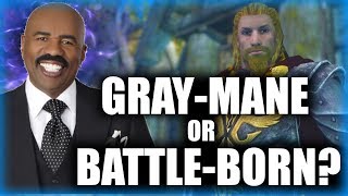 Skyrim - The Family Feud, Gray-Mane Vs Battleborn - Elder Scrolls Lore
