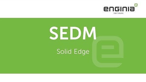Webinar Solid Edge Data Management