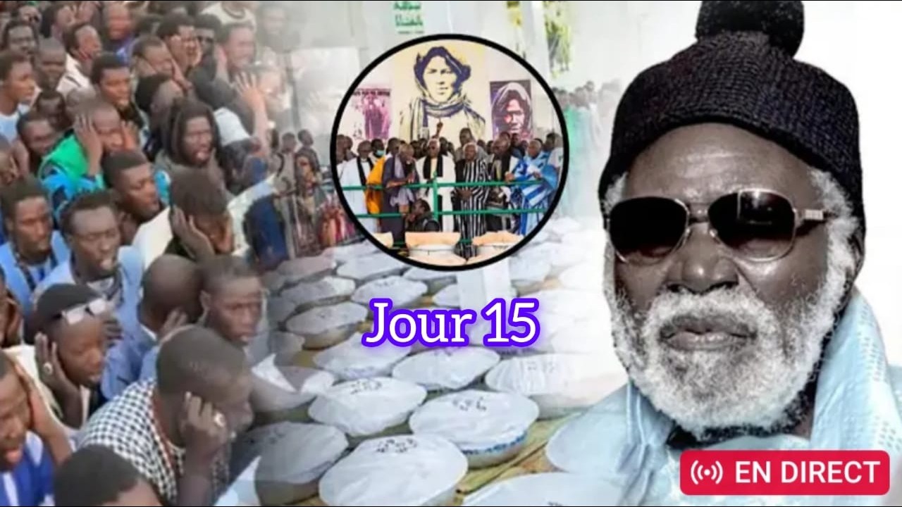 15éme Jour Ndogou Baye fall Touba DIANATOU MAHWA jeudi 5 Mars 2026