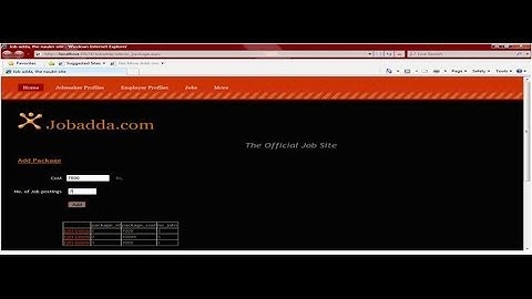 Job Portal Website Project in Asp.Net