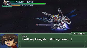 [ENG Sub]Super Robot Wars Alpha 3 - Freedom Gundam Attacks | 第3次スパロボα - フリーダムガンダム 全武装