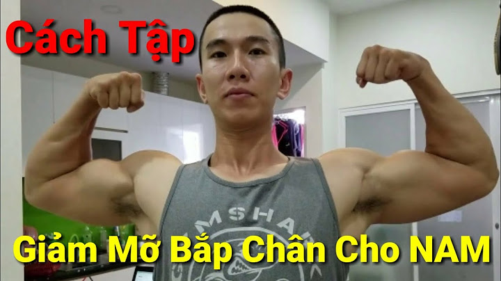 Bài tập giảm mỡ bắp chân cho nam