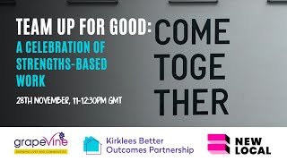 Team up for good: a celebration of strengths-based work | New System Alliance