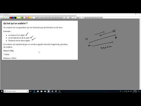 Vidéo: Qu'est-ce Qu'un Scalaire