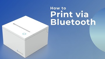 Cubinote Pro How to print in local mode via Bluetooth