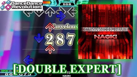 【DDR 3rd】 DYNAMITE RAVE [DOUBLE EXPERT] 譜面確認＋クラップ