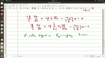 Dirac Equation in Covariant Form