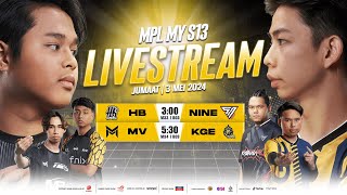 [BM] MPL MY Musim 13 Regular Season Minggu 5 Hari 1