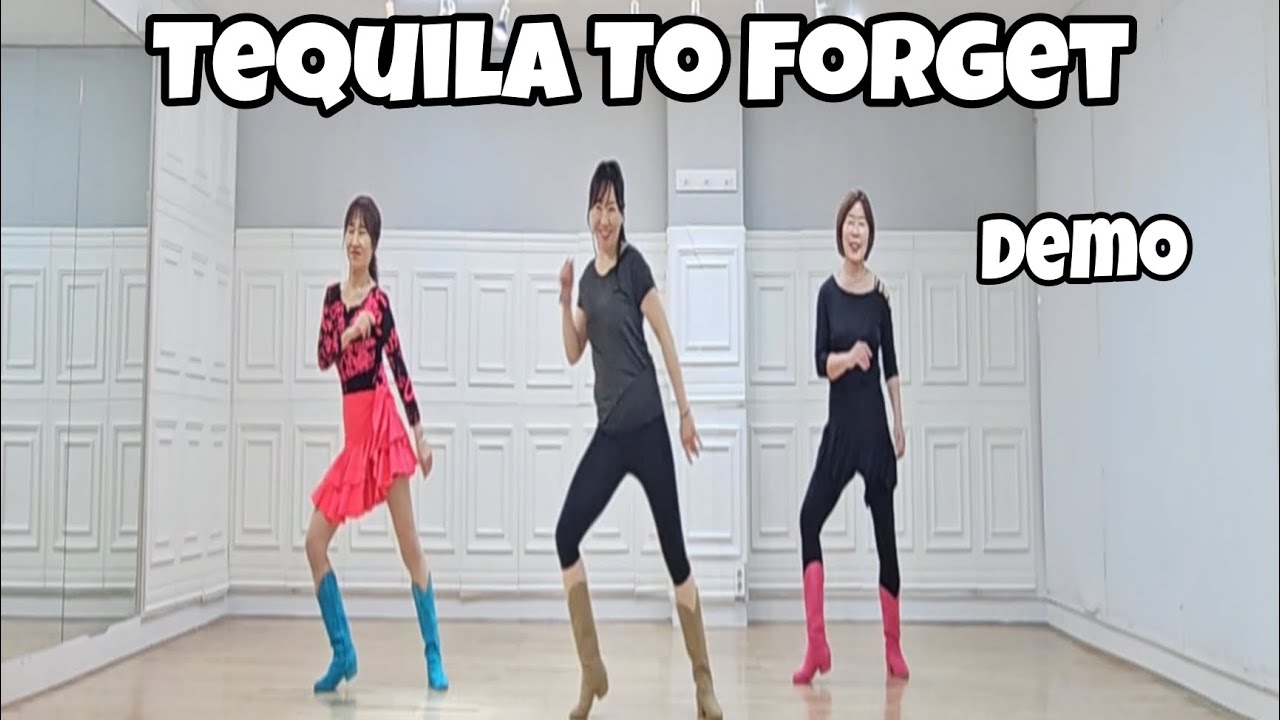 Tequila To Forget - Line Dance (Demo) | Intermediate/Advanced | Rachael McEnaney