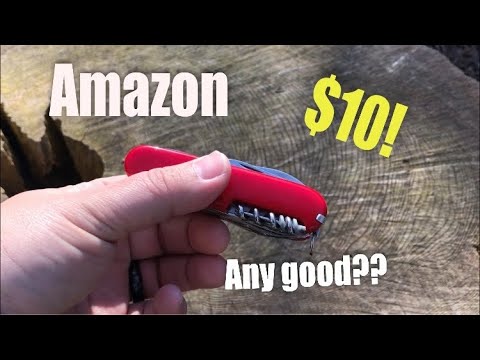 Testing the cheapest multitool (Victorinox knock off) on Amazon - $10!