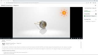 Sunload Sensor - Voltage Low