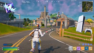 PS5 Slim Fortnite Ranked Reload Highlights (4K 120FPS) + BEST CONTROLLER SETTINGS 🎯