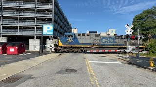 138 Cars Massive M427 Mattawamkeag Monster; 570 Axles; 11 Thousand Tons Passes Thomas St Worcester